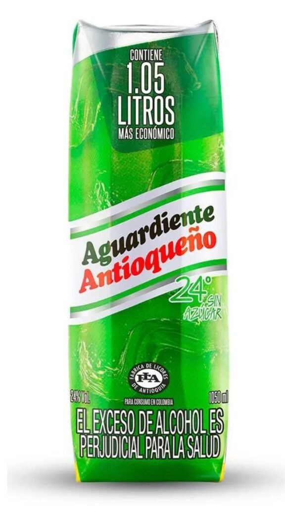 aguardiente antioqueño verde